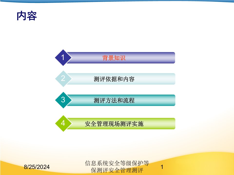 2021年度信息系统安全等级保护等保测评安全管理测评讲义