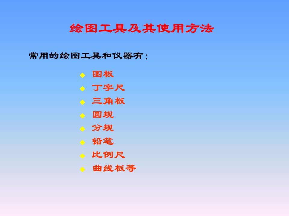 常用几何作图方法