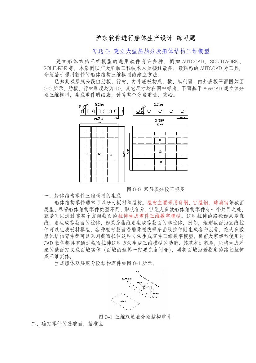 沪东软件进行船体生产设计