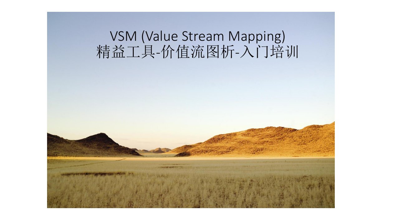 vsm-价值流图析基础入门-精益工具