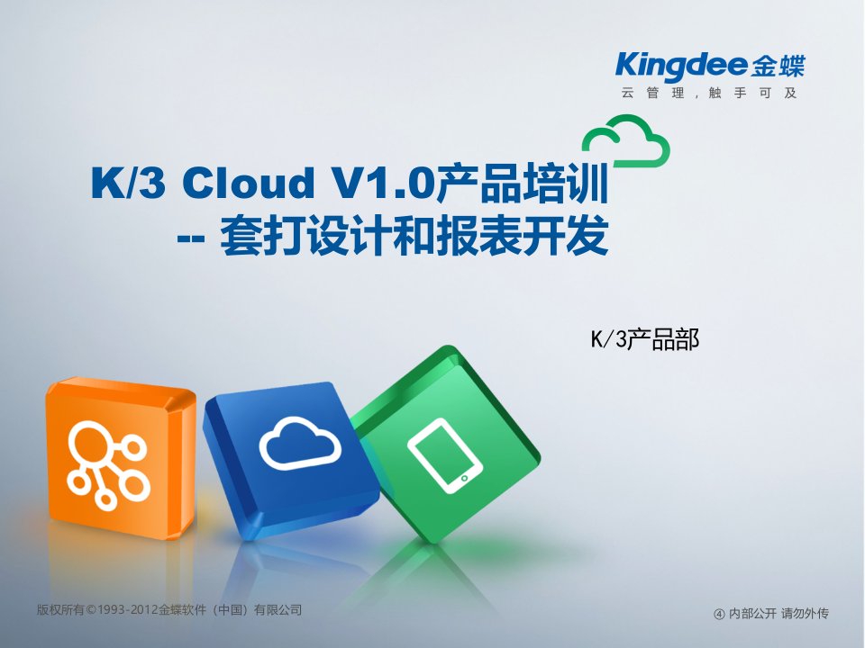 K3CloudV10BOS技术开发培训_套打设计和报表开发