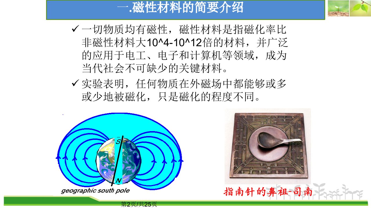 磁学与磁性材料在生物医药方面的应用