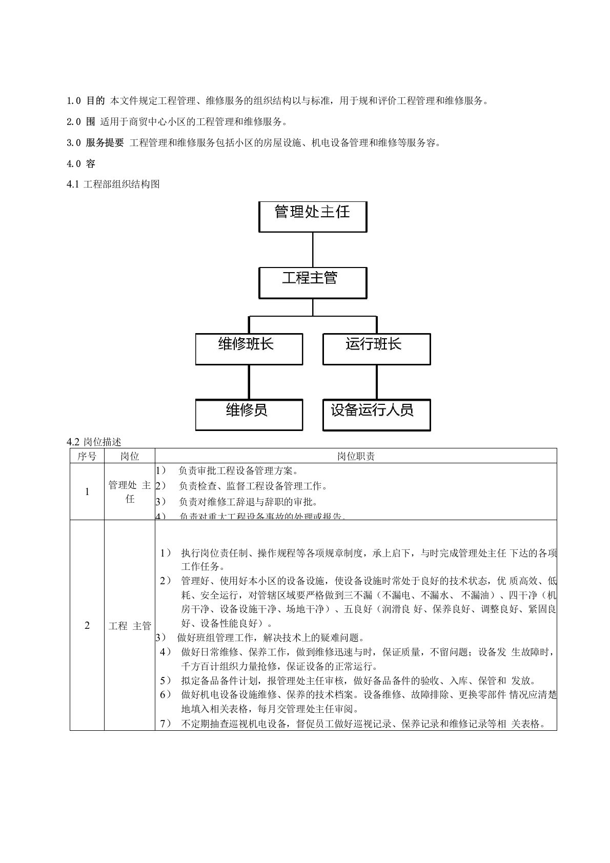 金地物业工程管理服务策划