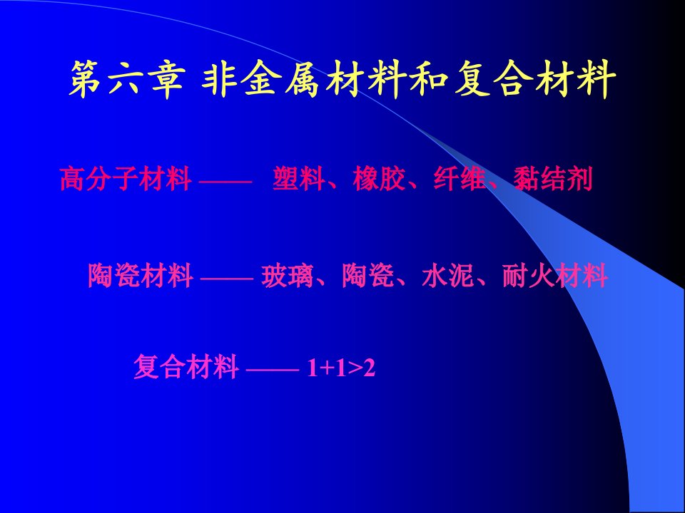 《常用非金属材料》PPT课件