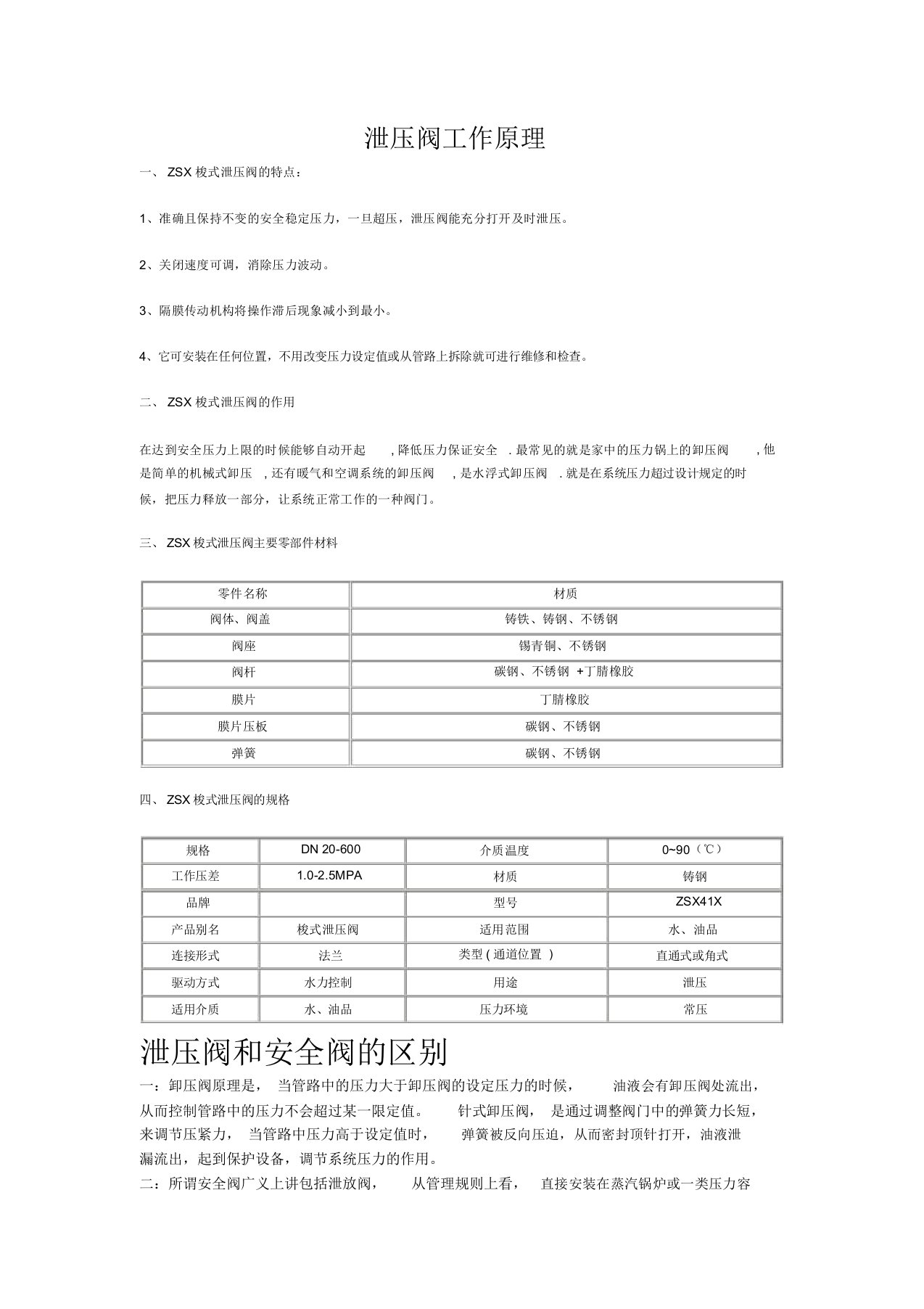 (推荐)泄压阀工作原理