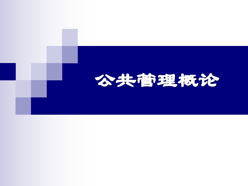 《公共决策》PPT课件