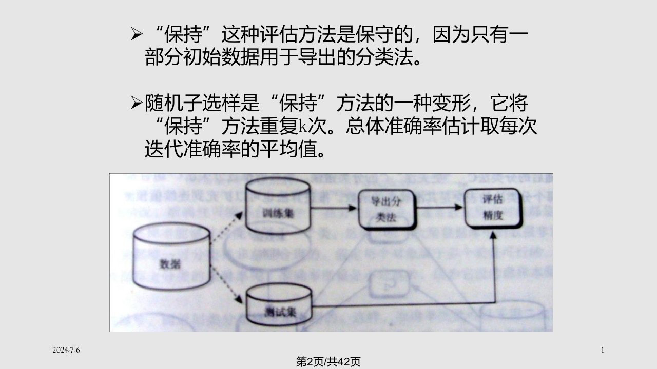 数据挖掘模型评估