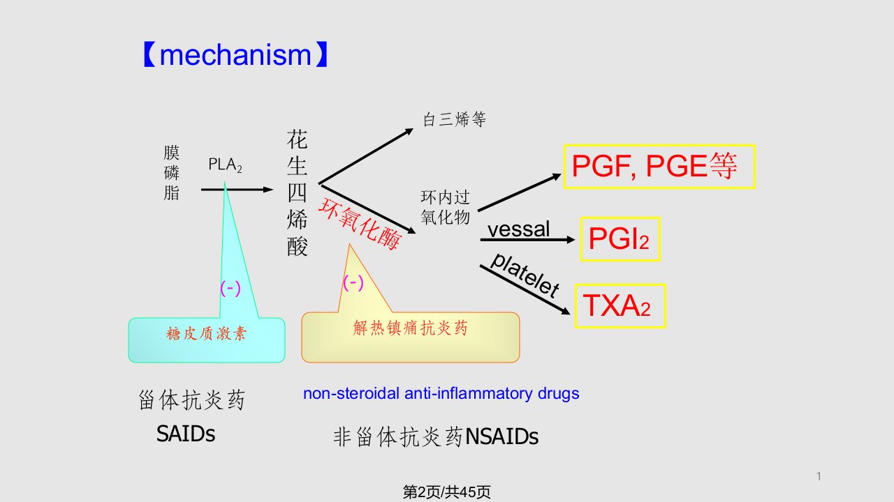 章解热抗炎药