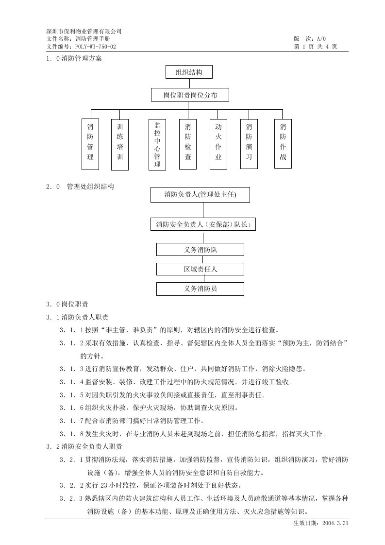 polyWI75002消防管理手册