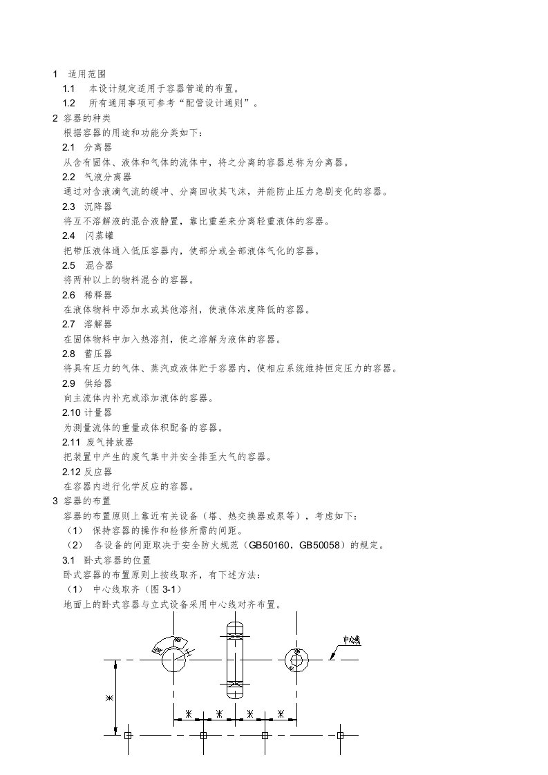 化工业容器配管设计