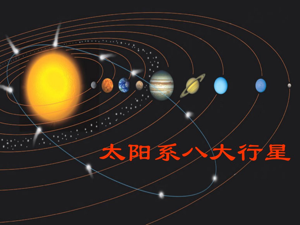 太阳系八大行星