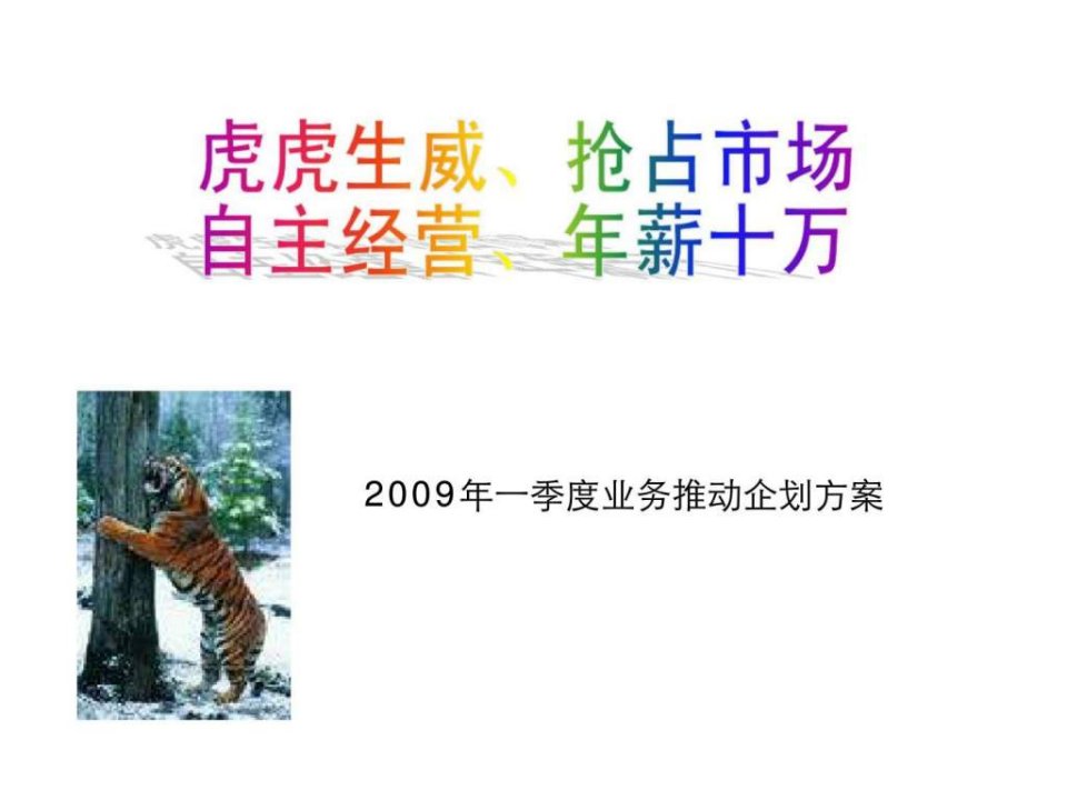 2009年开门红个险团险银保业务推动企划方案启动及部门经理主管业务精英目标责任状