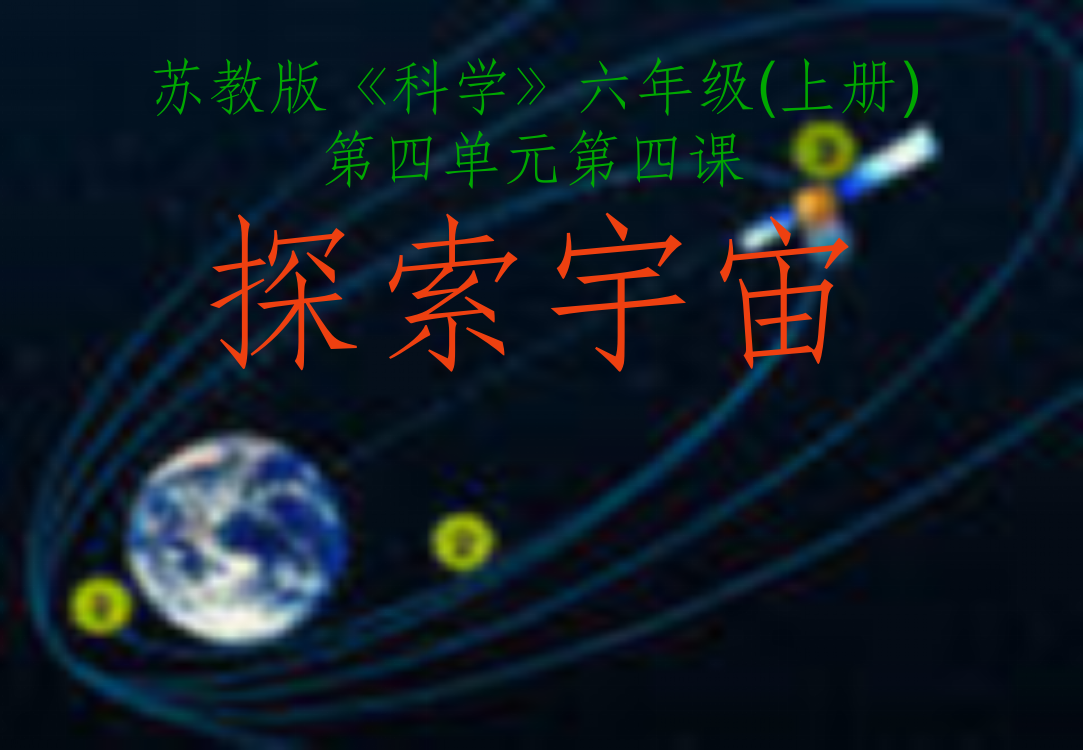 苏教版六年级科学上册《探索宇宙》PPT课件ppt课件