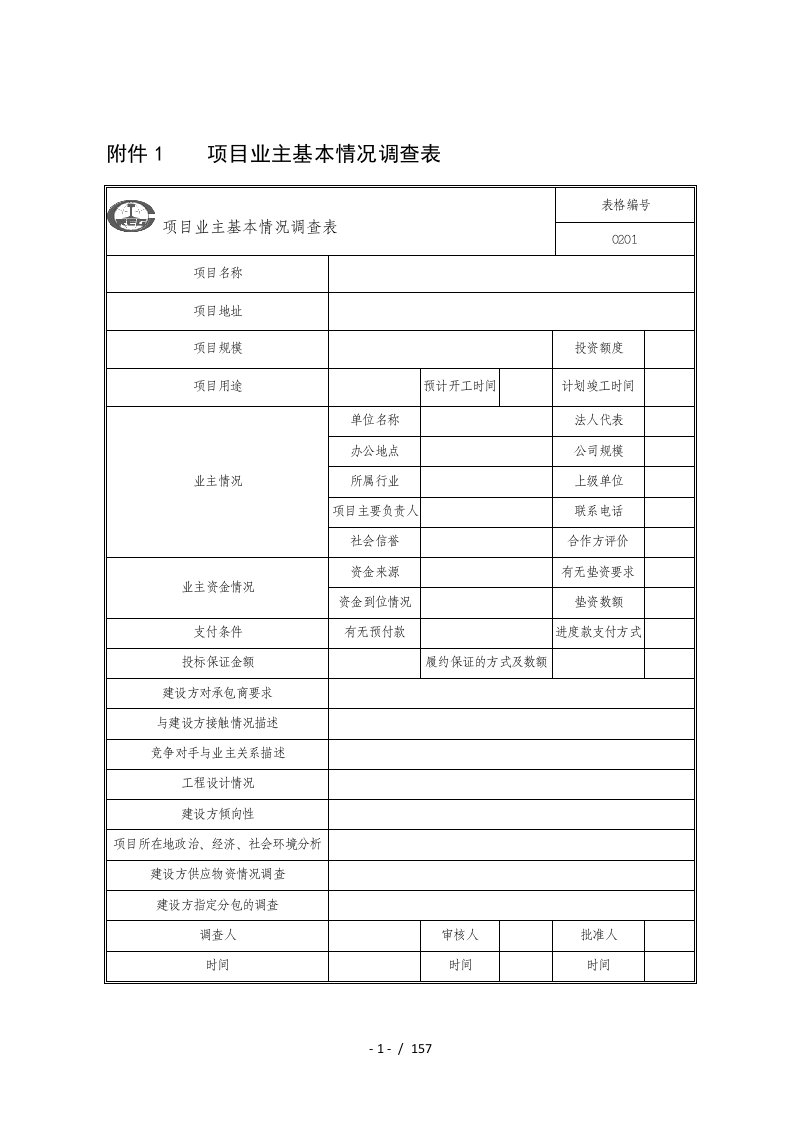 某公司项目管理手册[001]