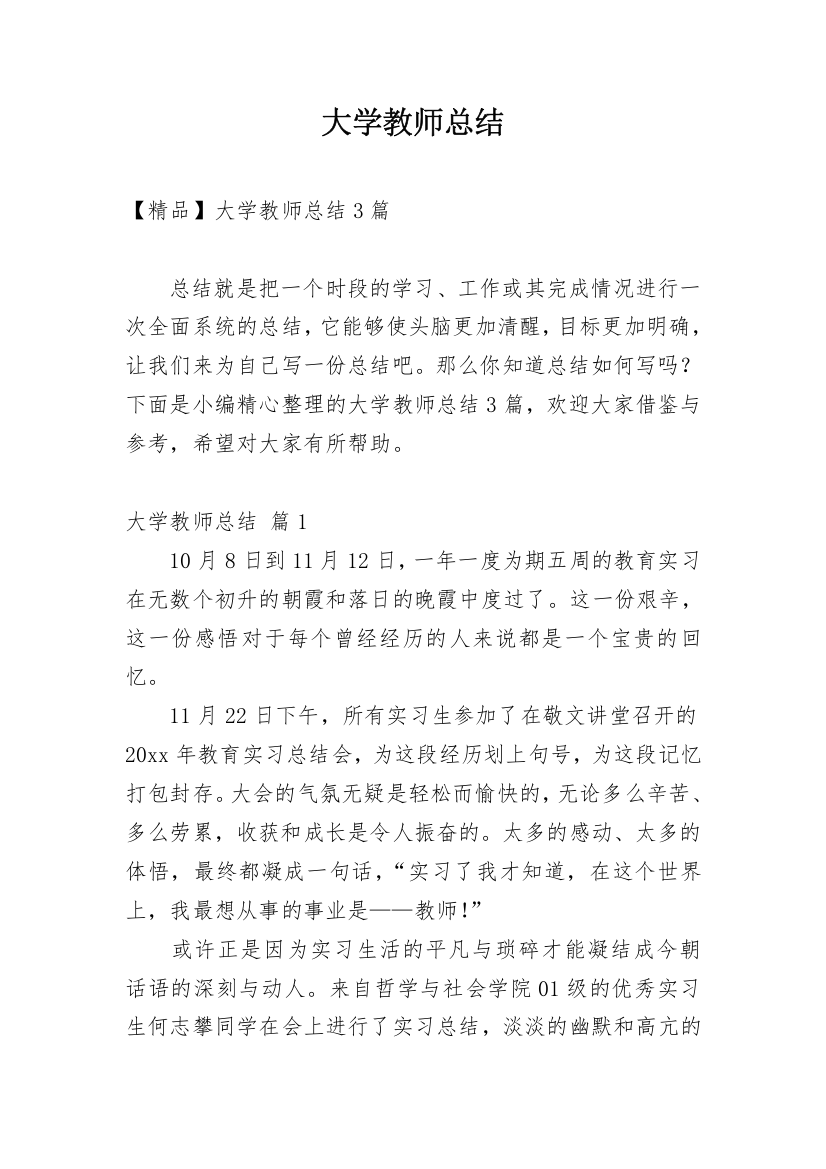 大学教师总结_25