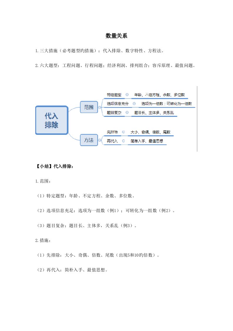 2023年公务员考试行测数量关系