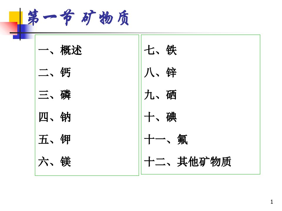 d微量营养素矿物质