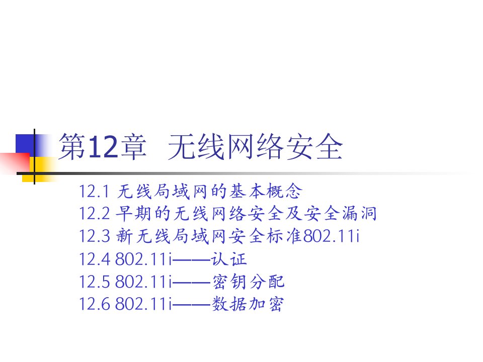 《无线网络安全》PPT课件