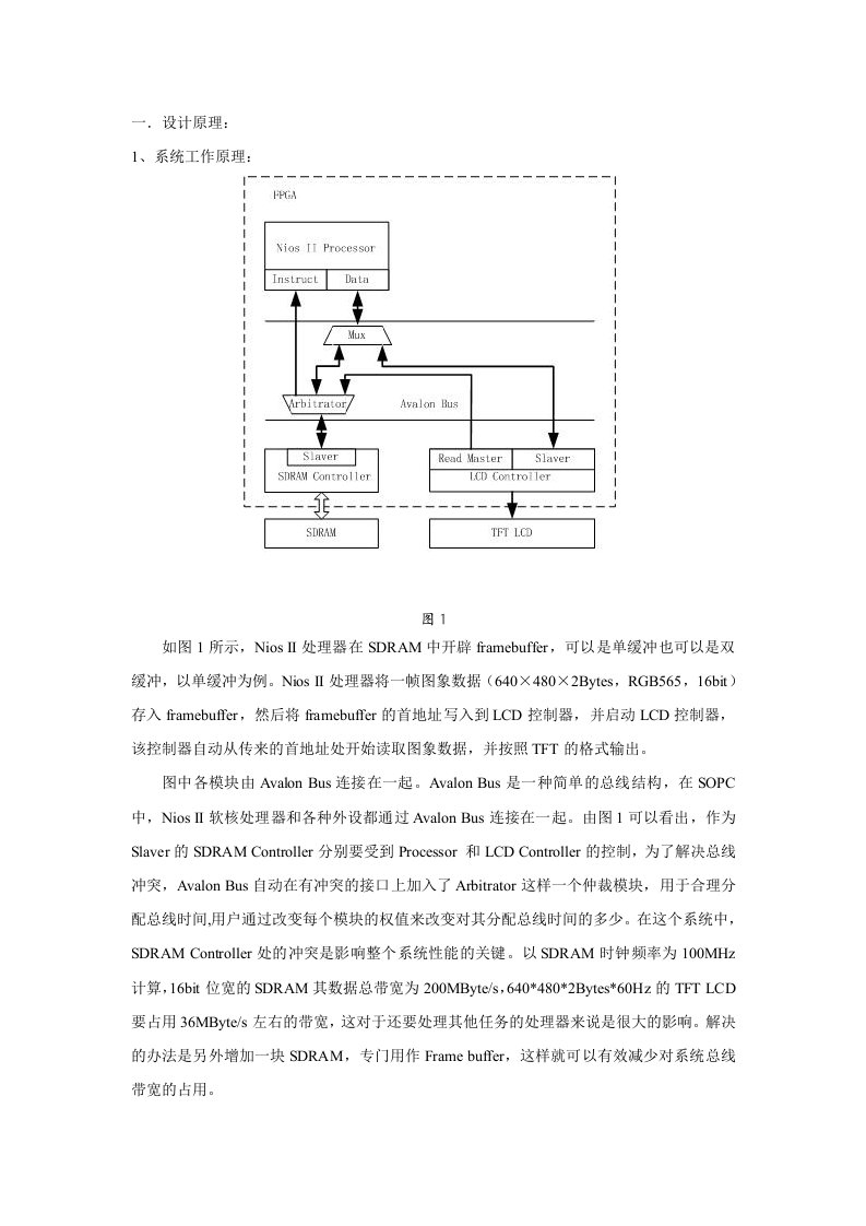 TFT液晶显示屏控制器的设计