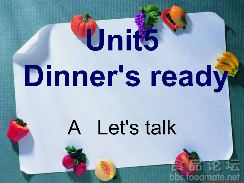 四年级上册Unit5ALet'stalk2