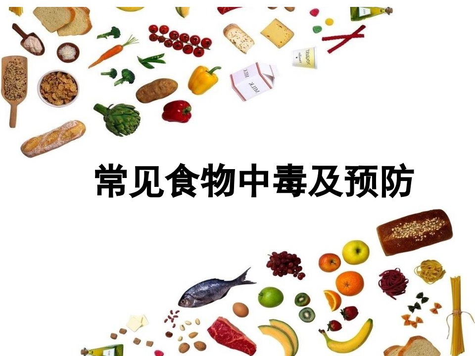 学校常见食物中毒ppt课件