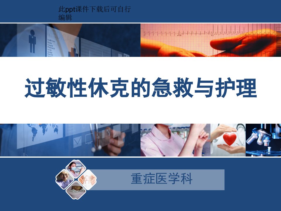 过敏性休克的急救与护理ppt医学课件