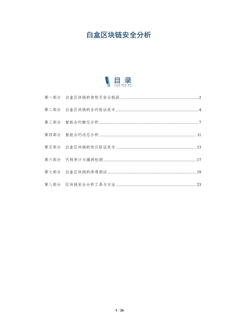 白盒区块链安全分析