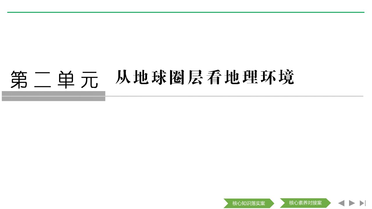 地理高一同步系列课堂讲义鲁教版必修一