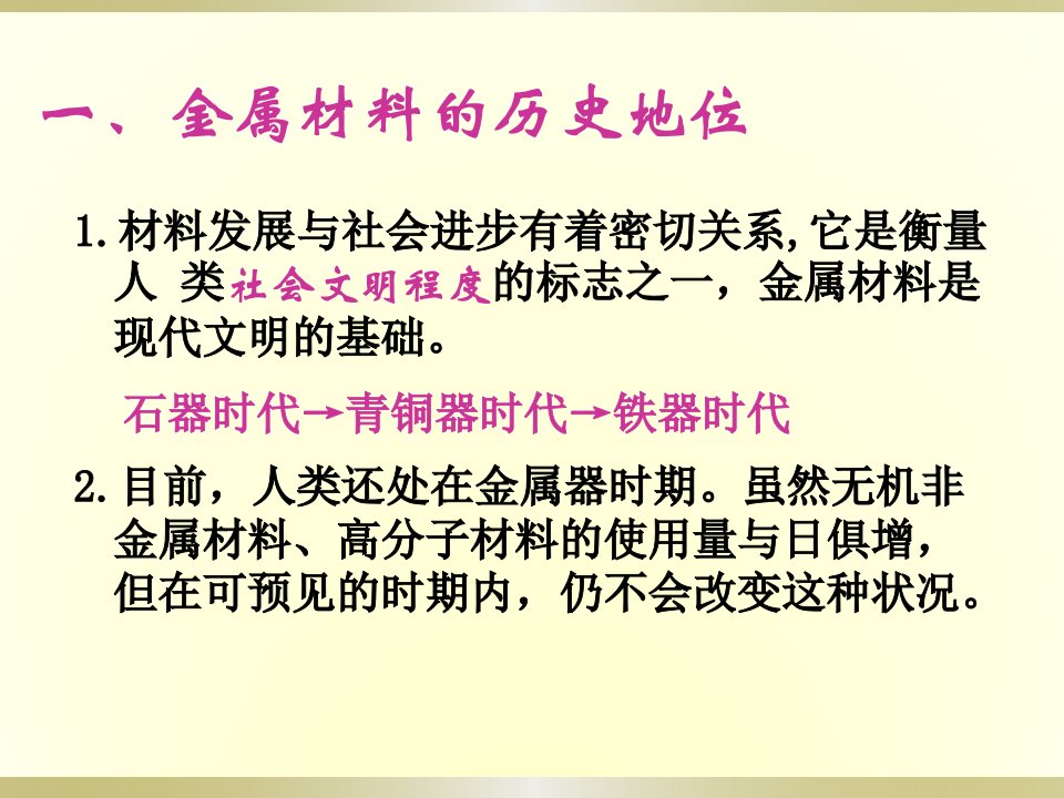 第十一章金属材料与热处理ppt课件