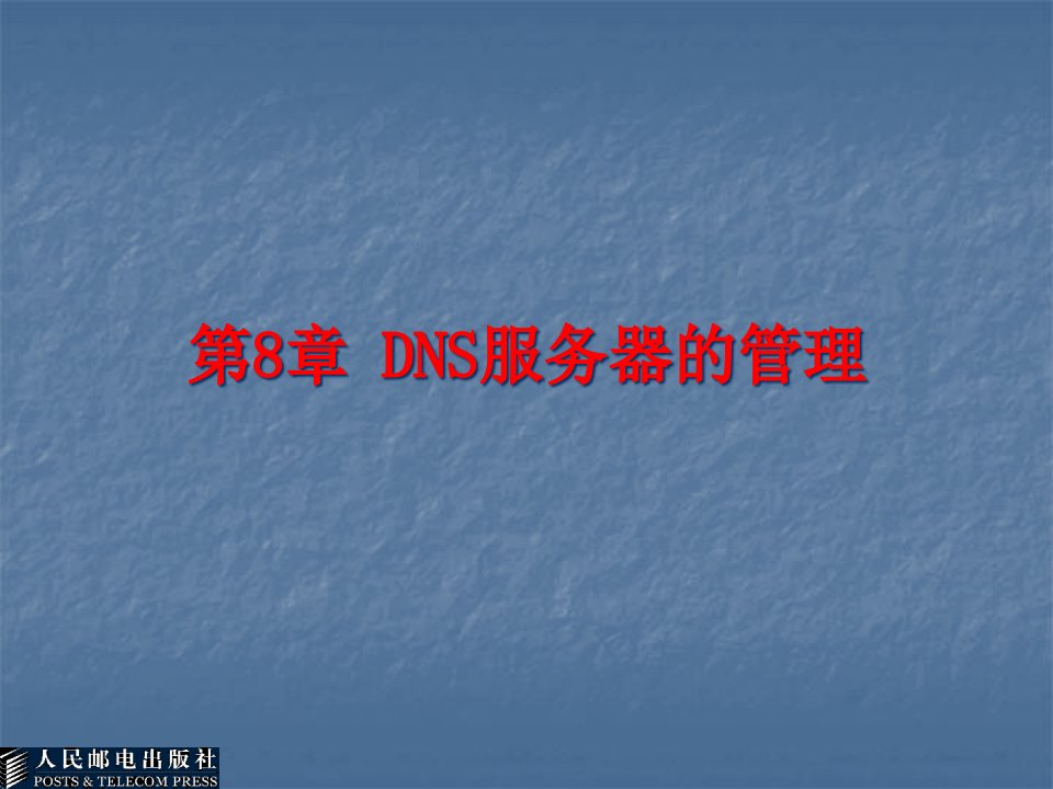 [精选]DNS服务器管理系统讲义