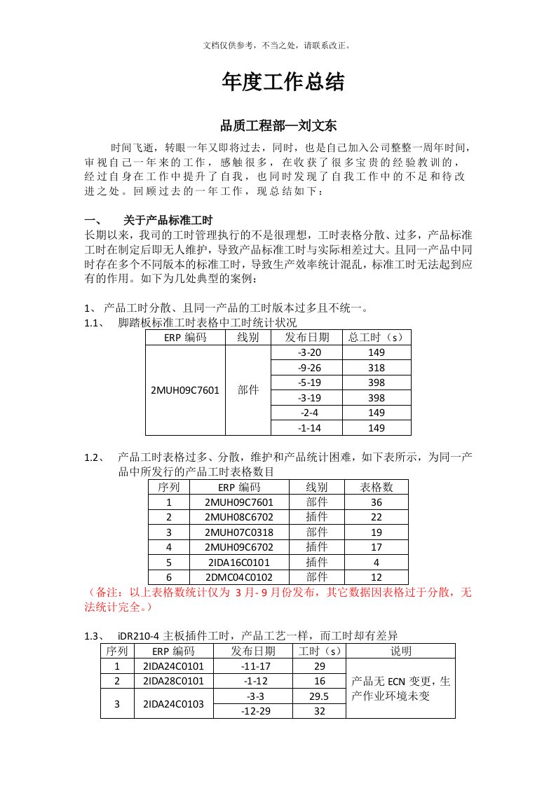 IE工程师年终工作总结