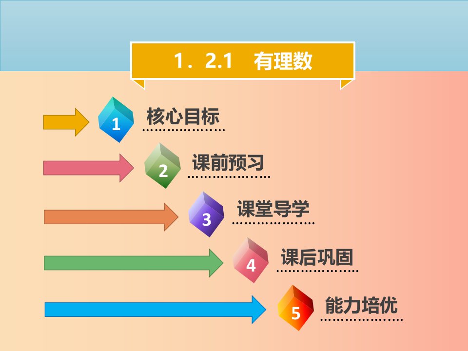 2019年七年级数学上册