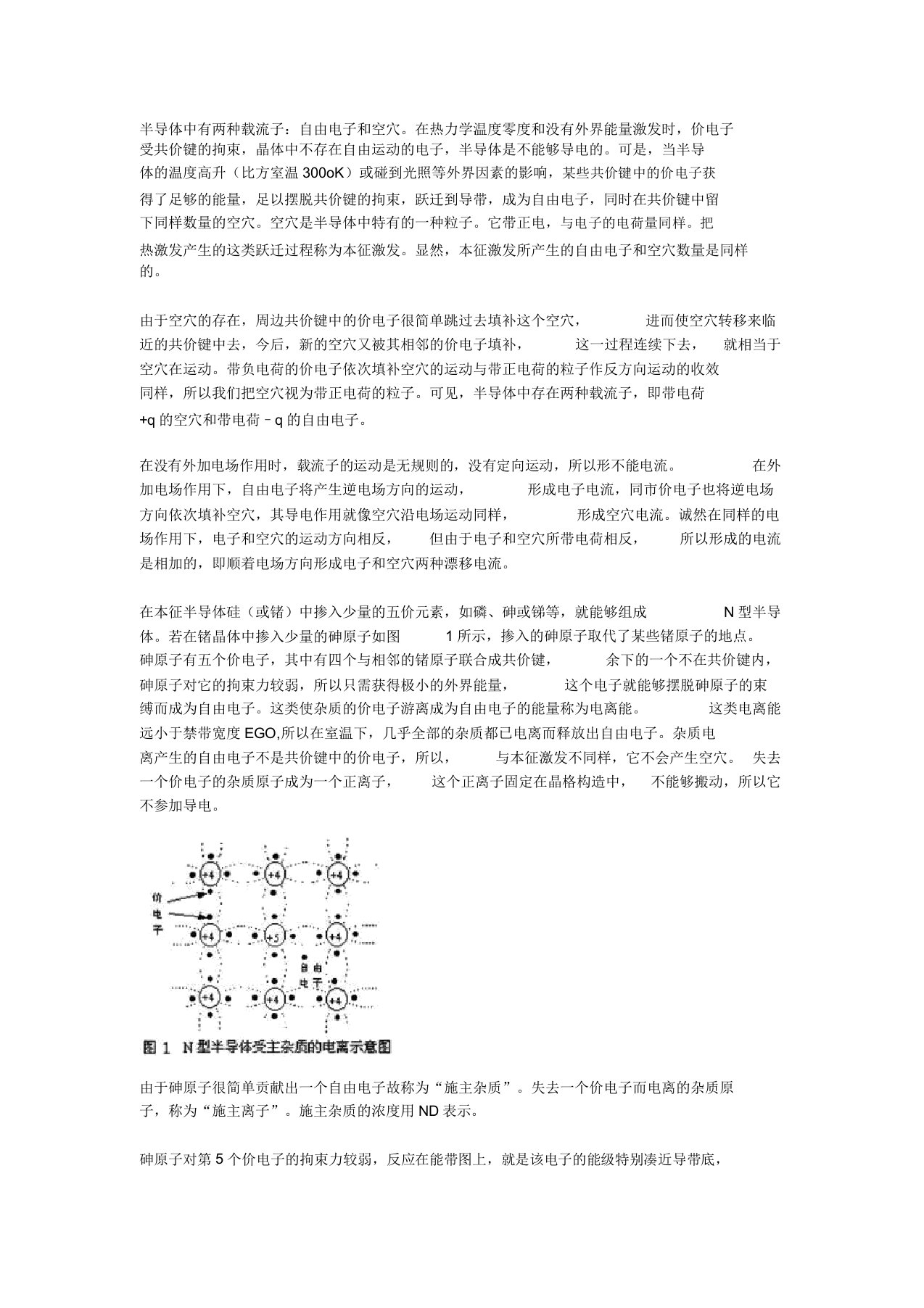 受主与施主模板