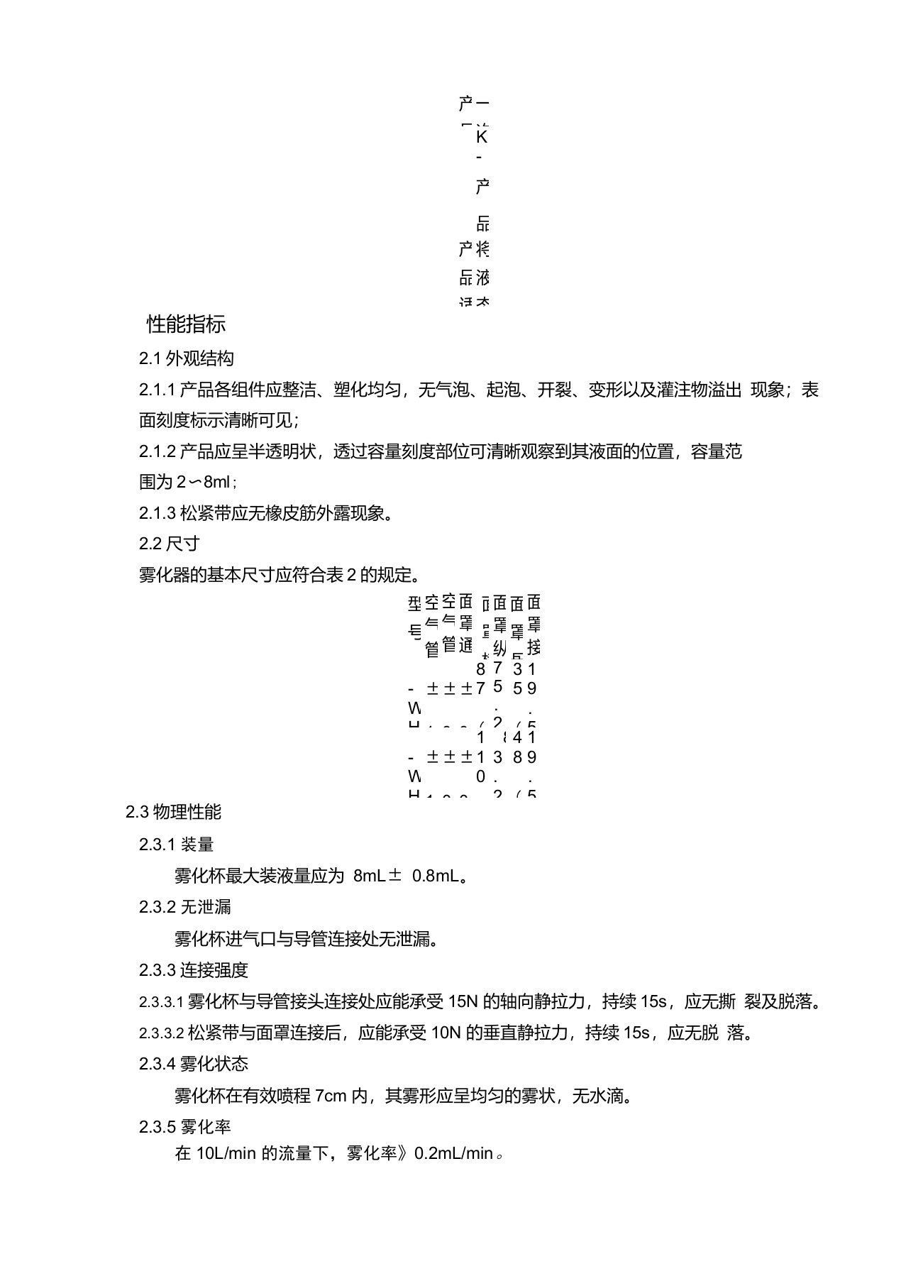 一次性使用医用雾化器产品技术要求kdl