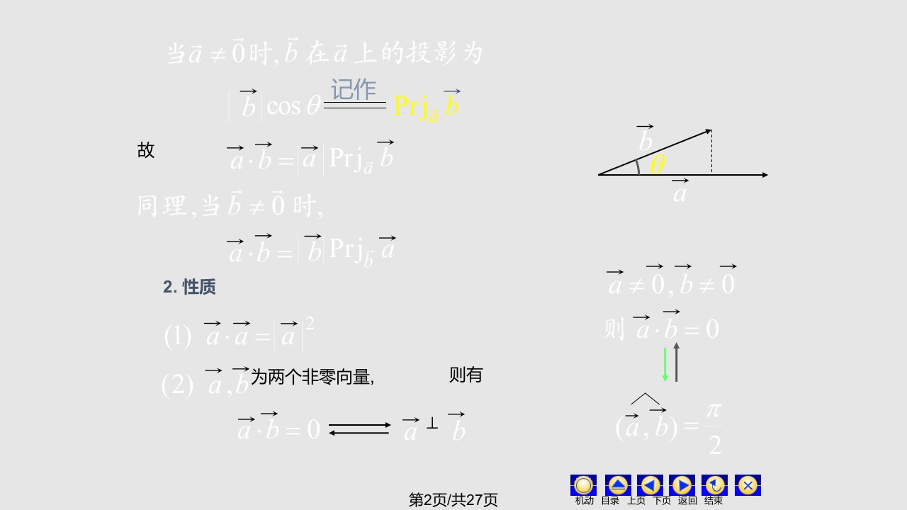 数量积向量积混合积