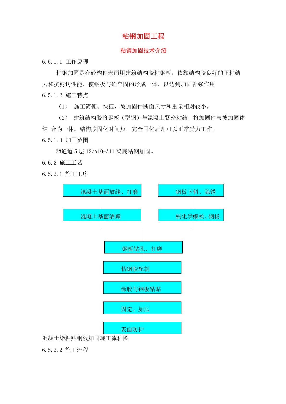 粘钢加固施工方案