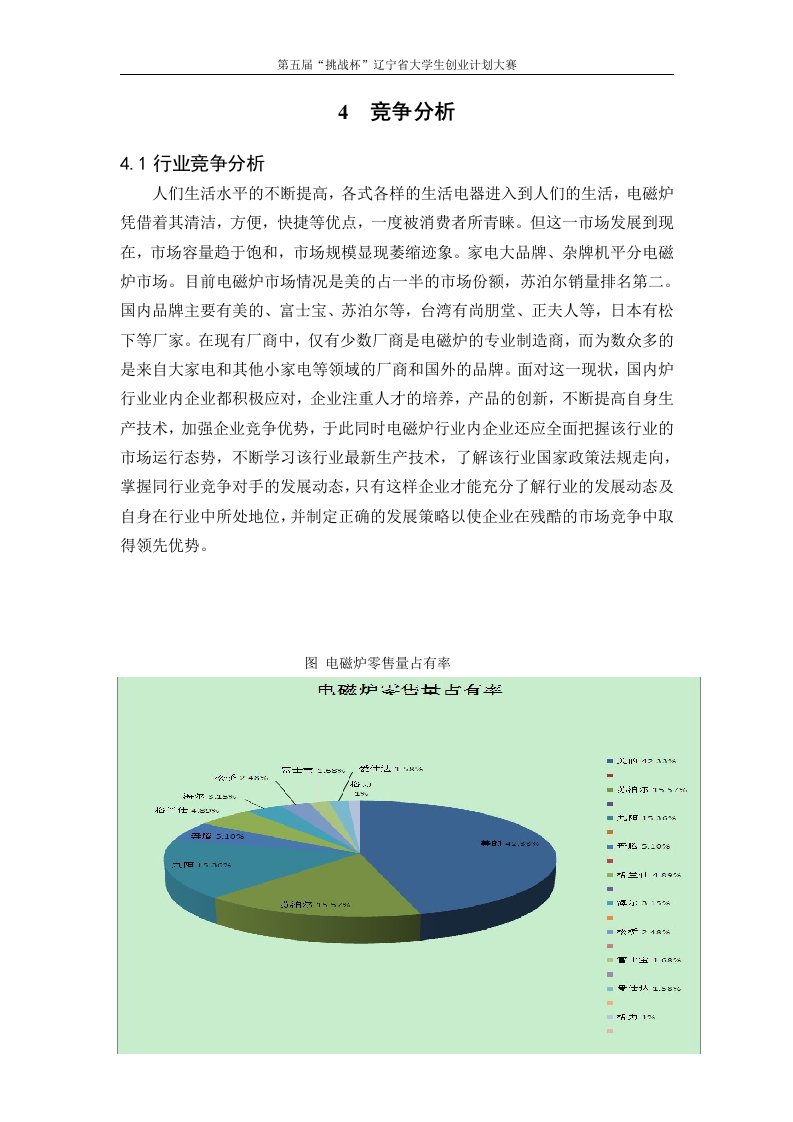 电磁炉营销方案