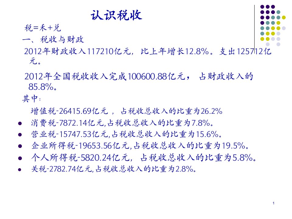 第一章税收制度概述43页PPT