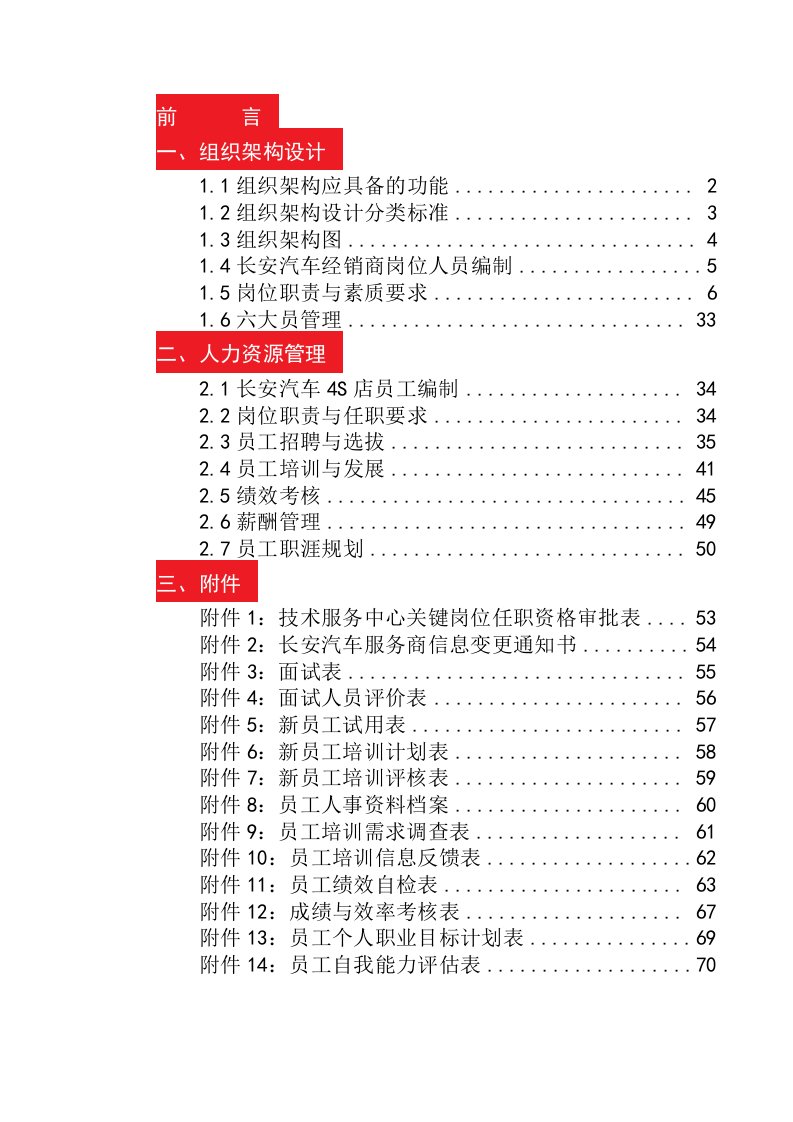 企业管理手册-282汽车经销商运营管理标准手册134页