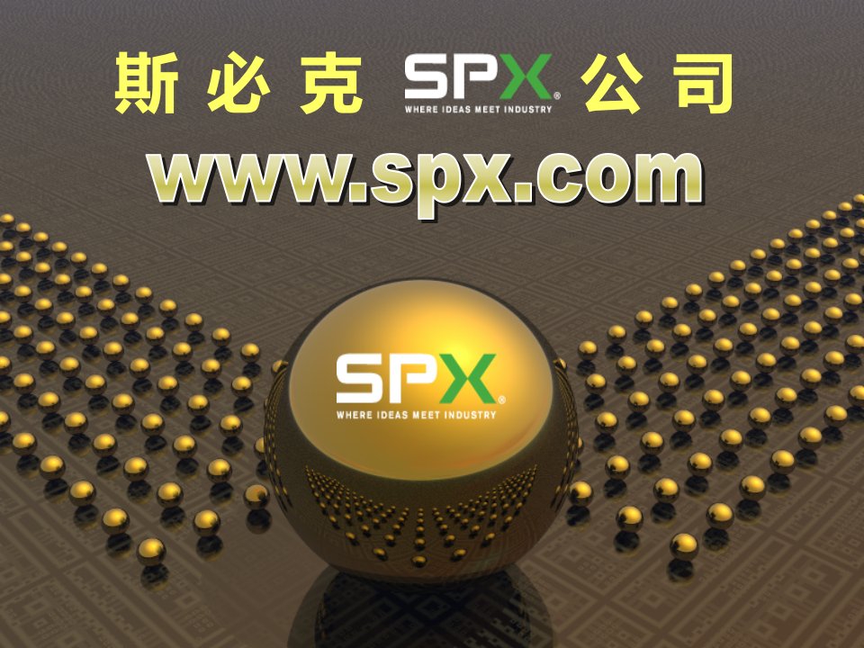 《斯必克SPX公司》PPT课件