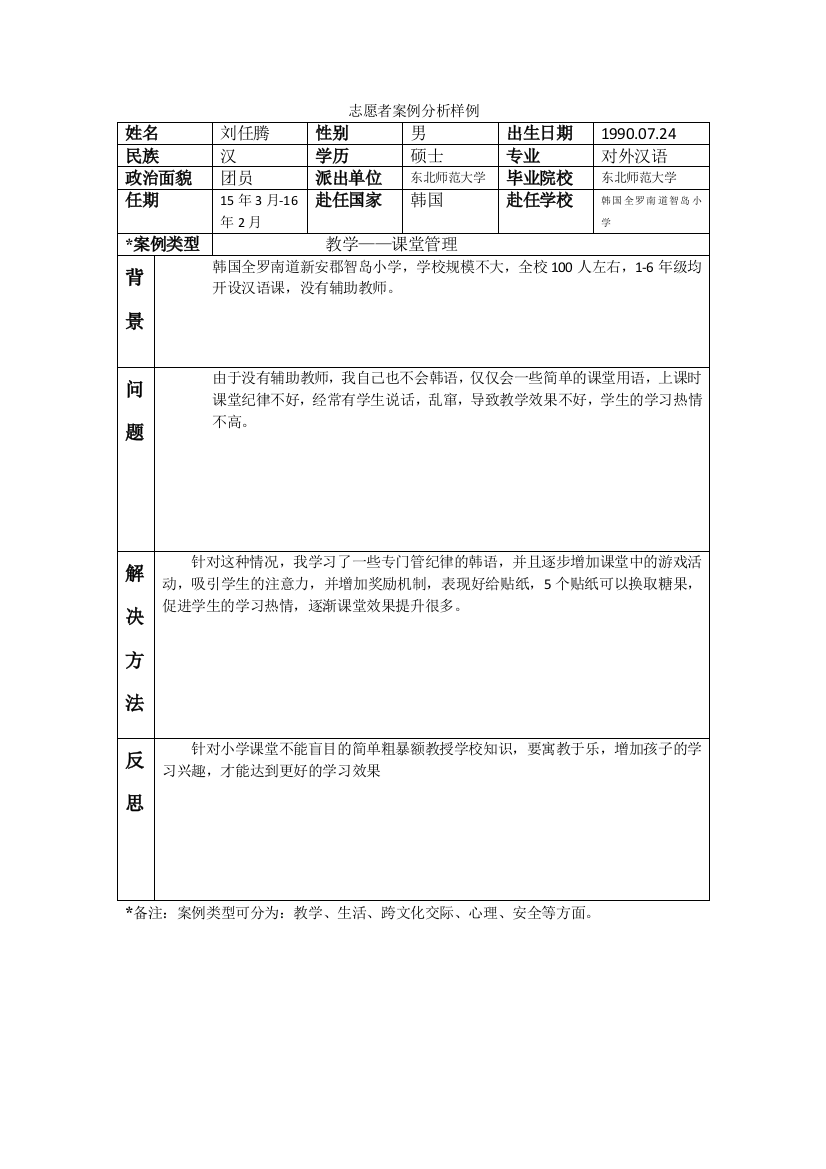 全南-智岛小学-刘任腾-案例分析