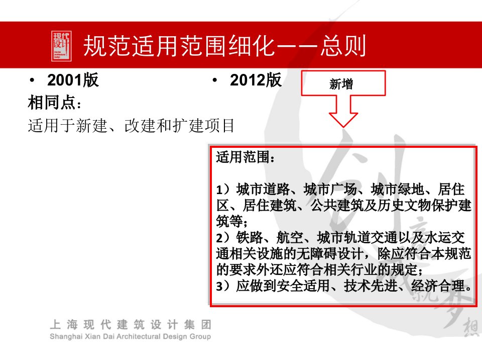 无障碍设计标准差异