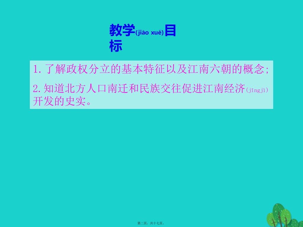 最新七年级历史上册第18课南方经济的发展教学课件华东师大版共17张PPT课件