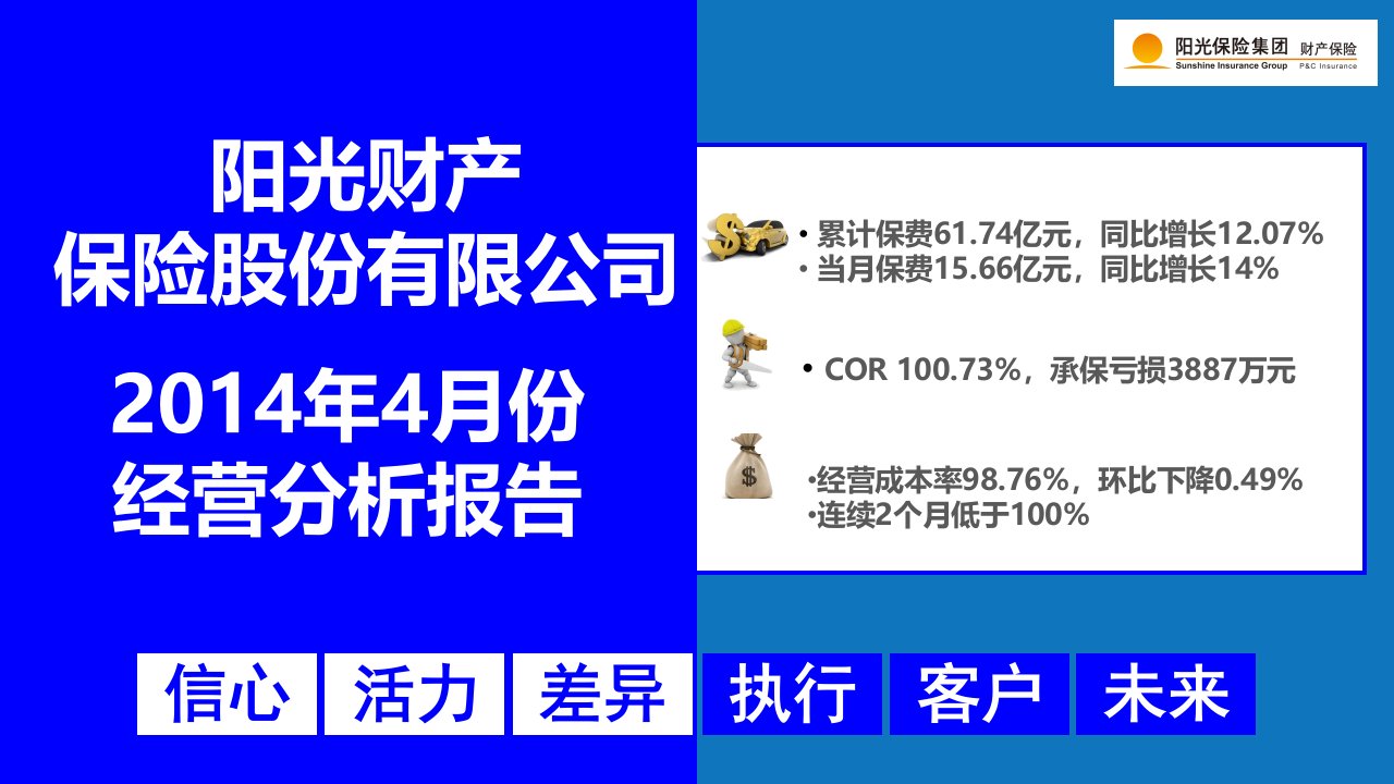 年度报告-月经营分析报告阳光集团汇报