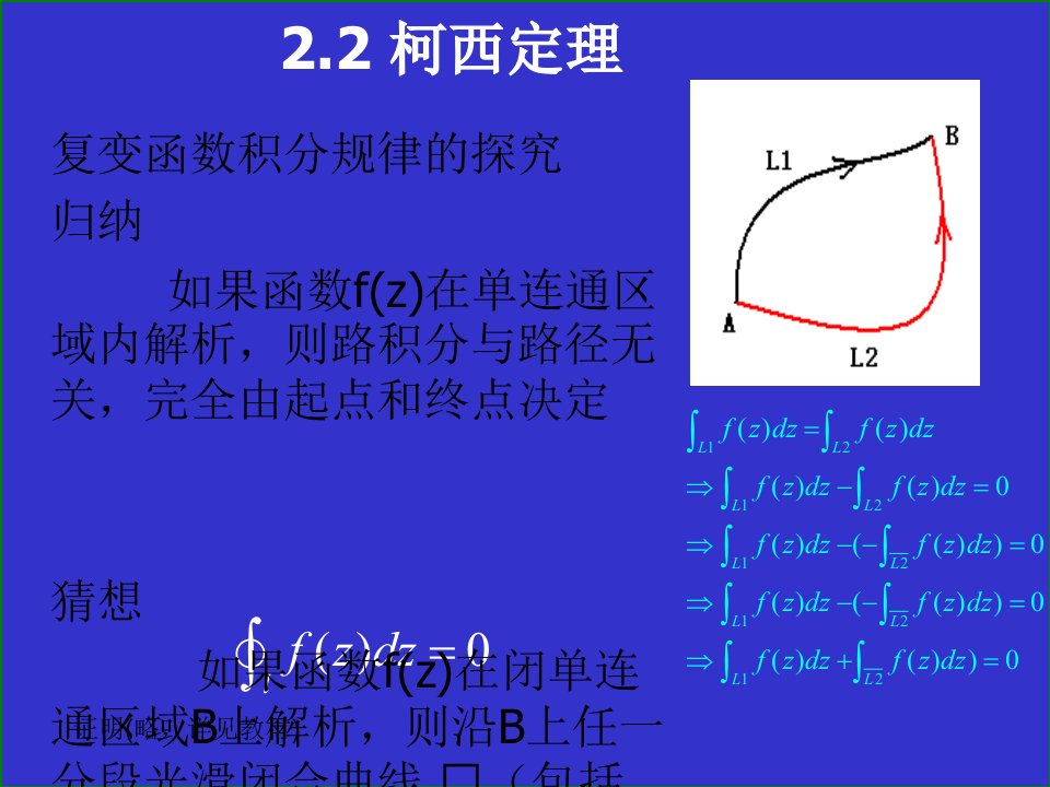 2.2柯西定理