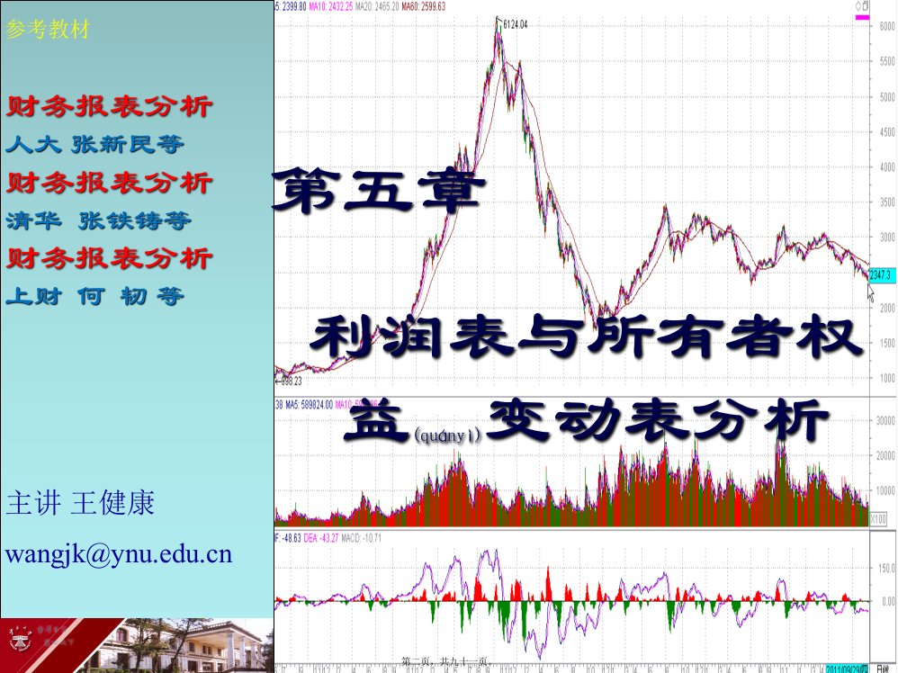 企业财务报告分析第五章利润表与所有者权益变动表共91张PPT