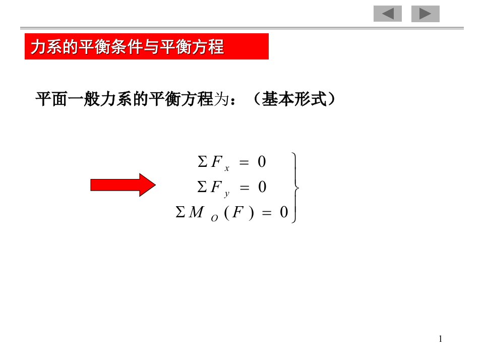 工程力学-简单复习