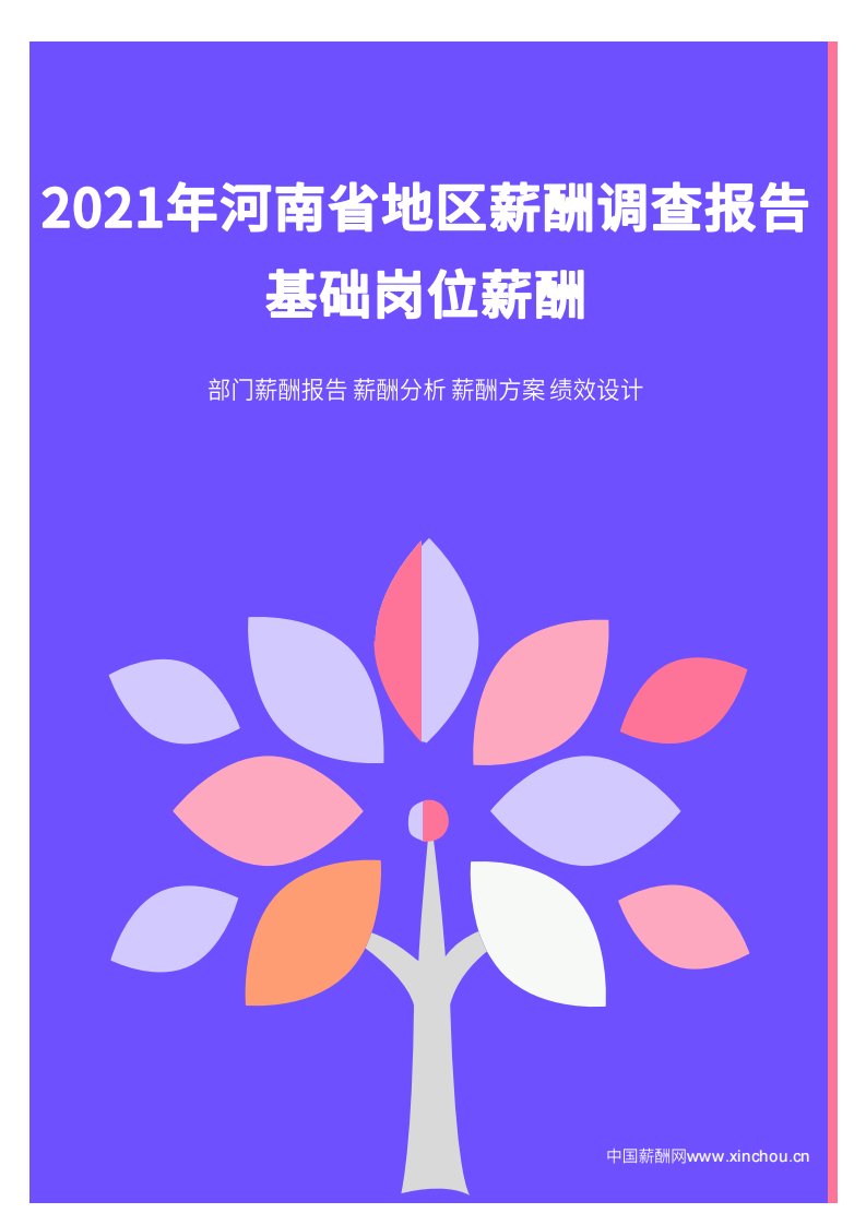 2021年薪酬报告系列之河南省地区薪酬调查报告.pdf