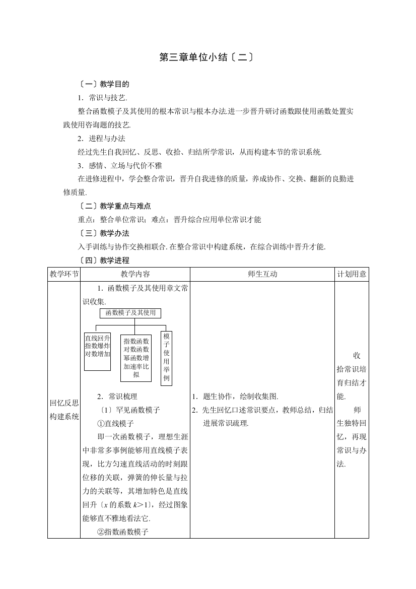 部编版第三章单元小结（二）