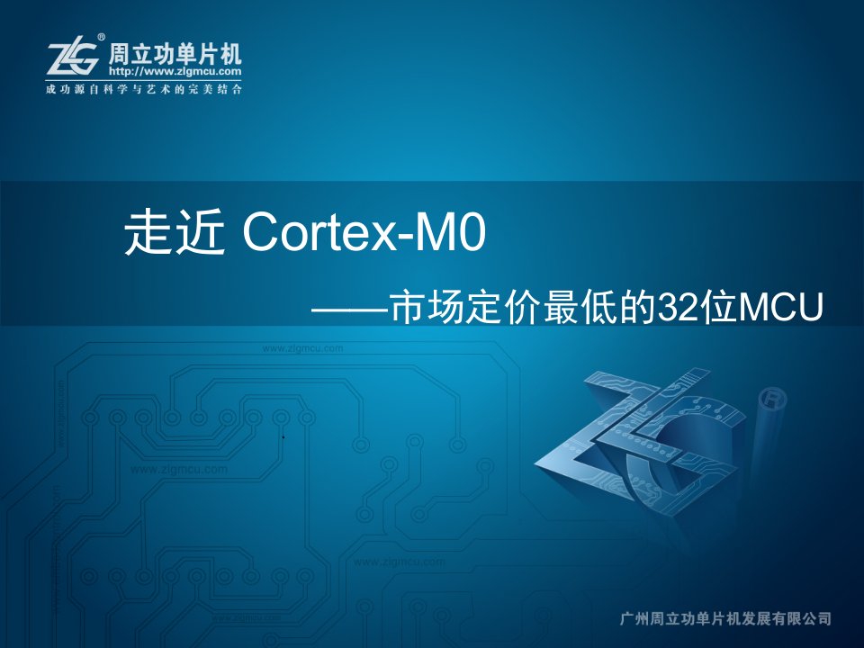 (推广)Cortex-M0内核与应用方案